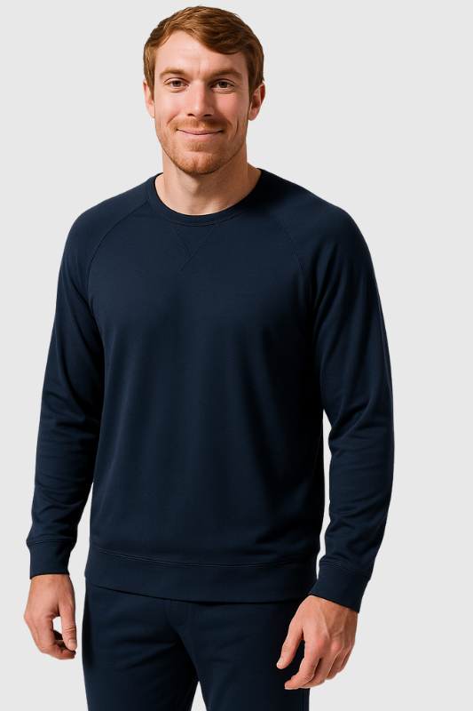 Men's The Ease Pullover - Navy