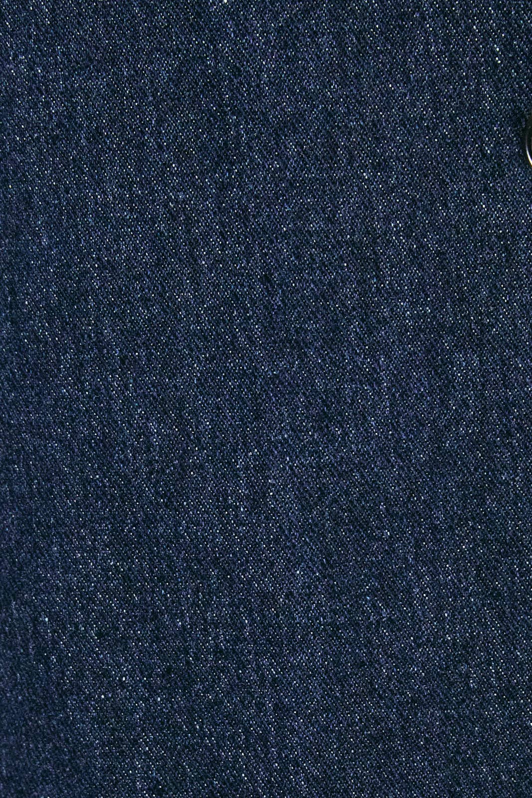 COLLARED SLEEVELESS BUTTON DOWN DENIM DRESS: INDIGO / L