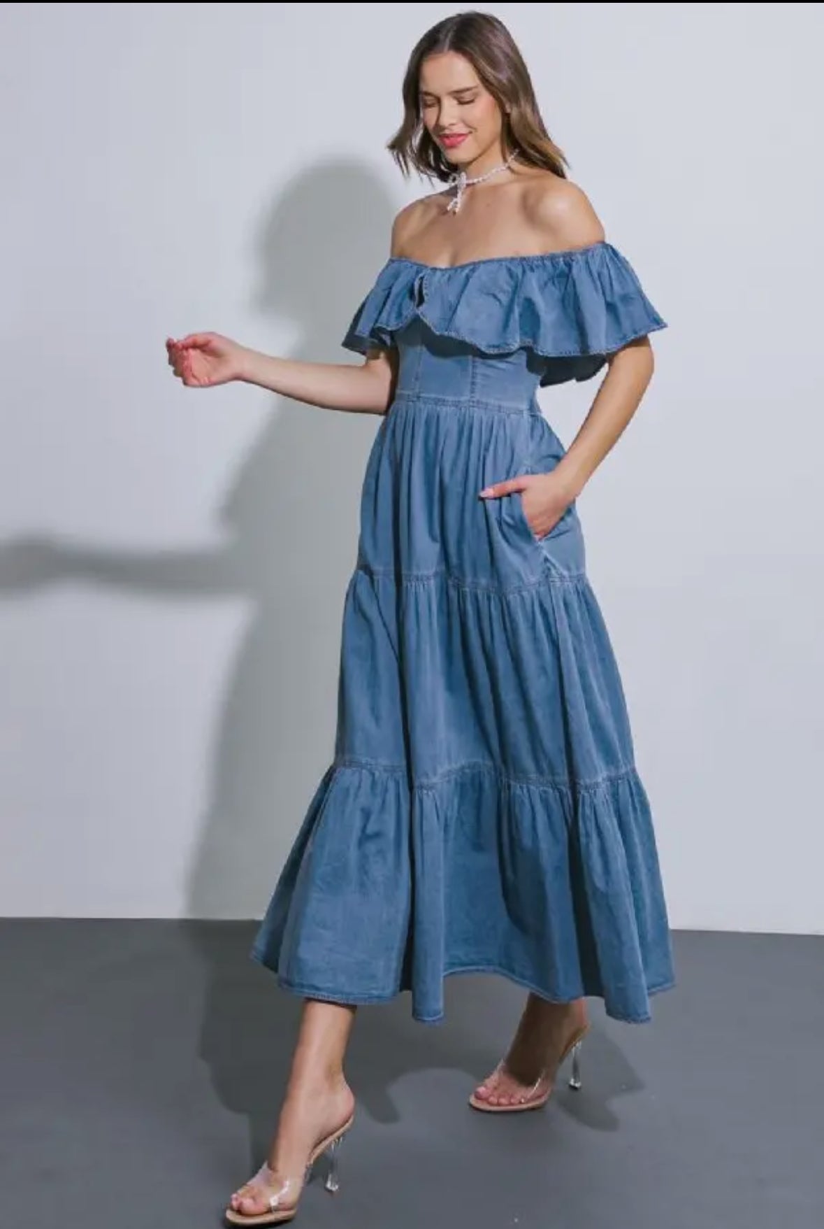 Demin Dress - BUNNY & Co. Demin Dress - BUNNY & Co.