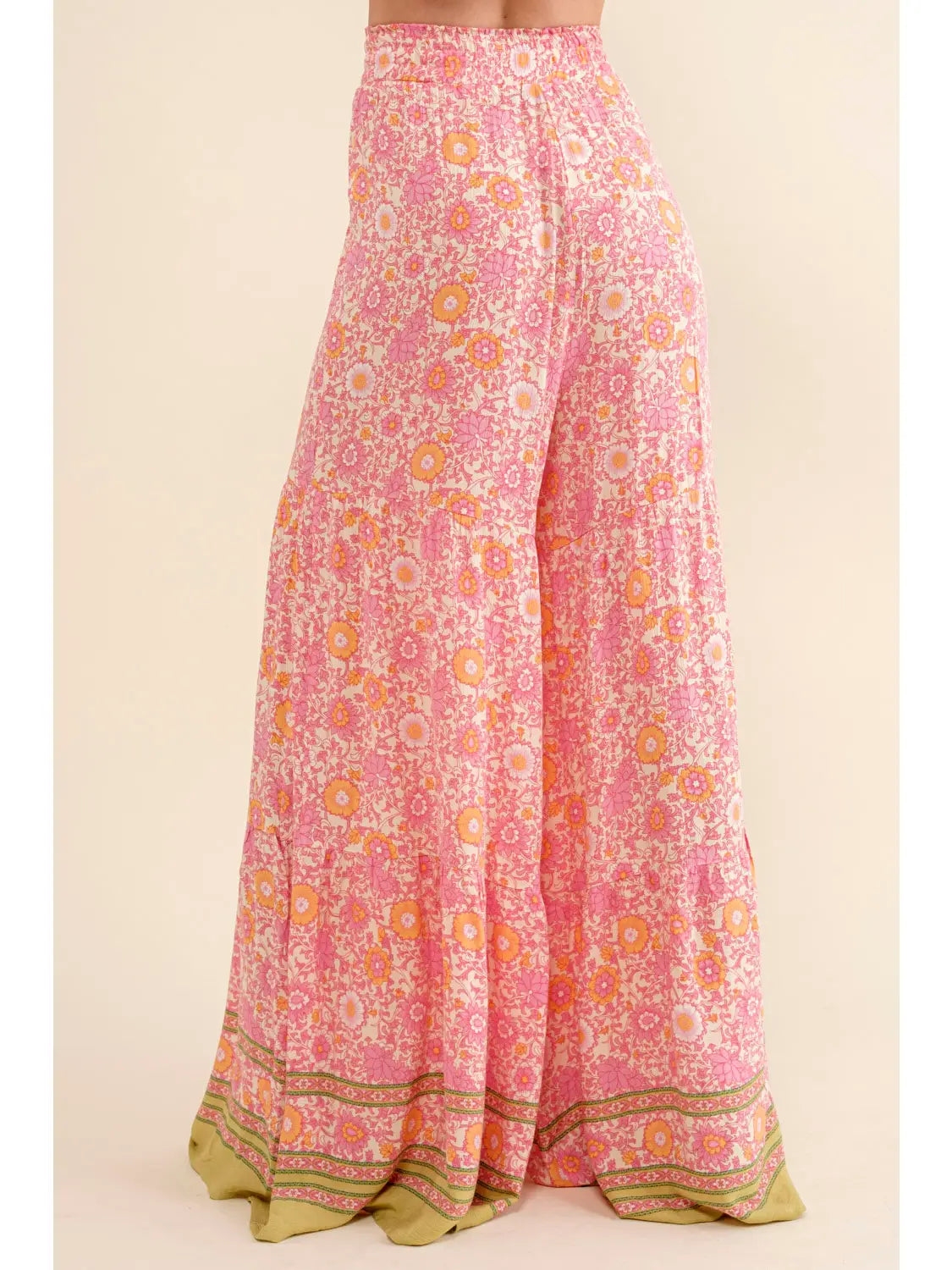 Hippie Day Wide Leg Palazzo Pant