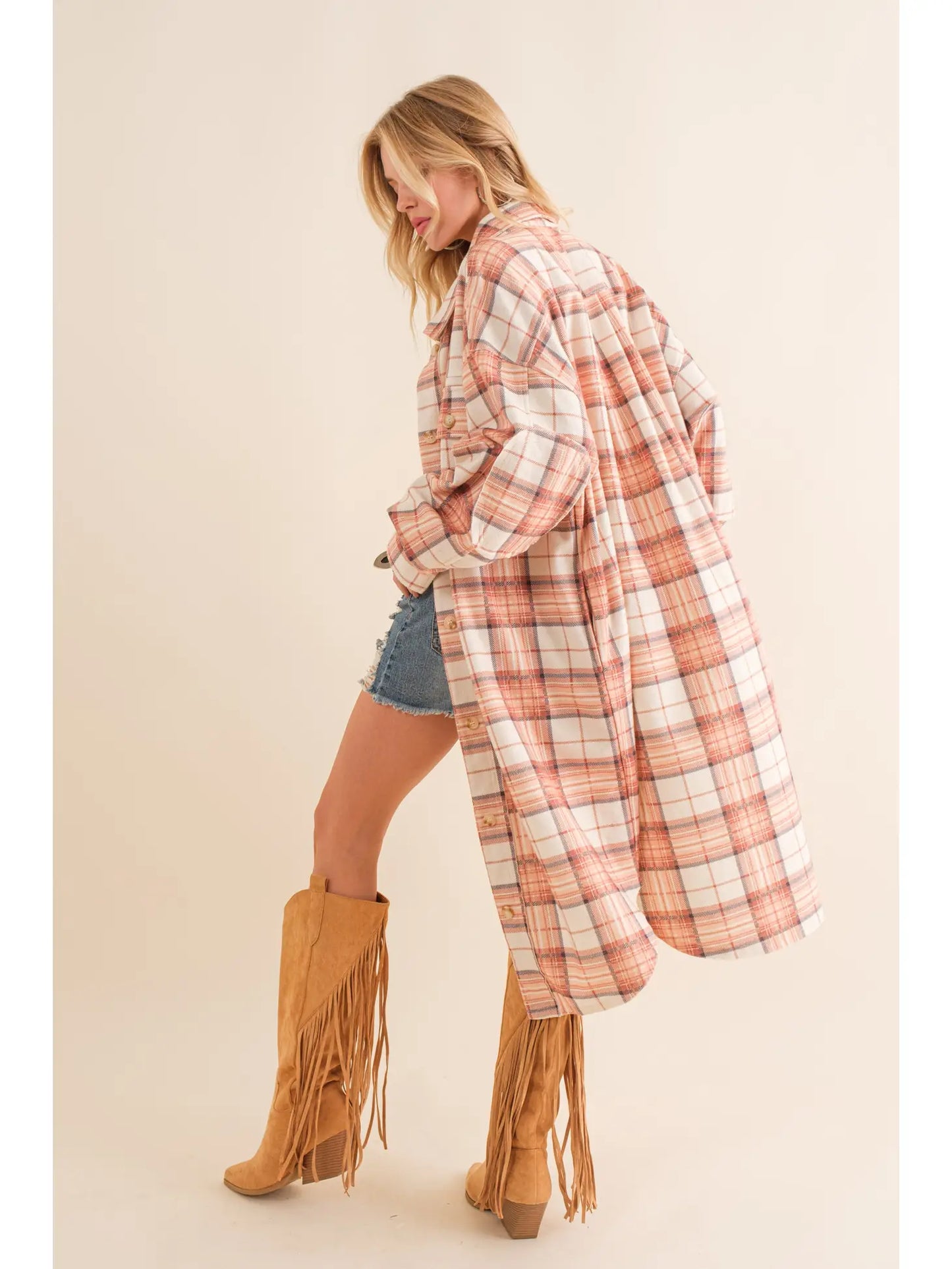 Jane Plaid Jacket