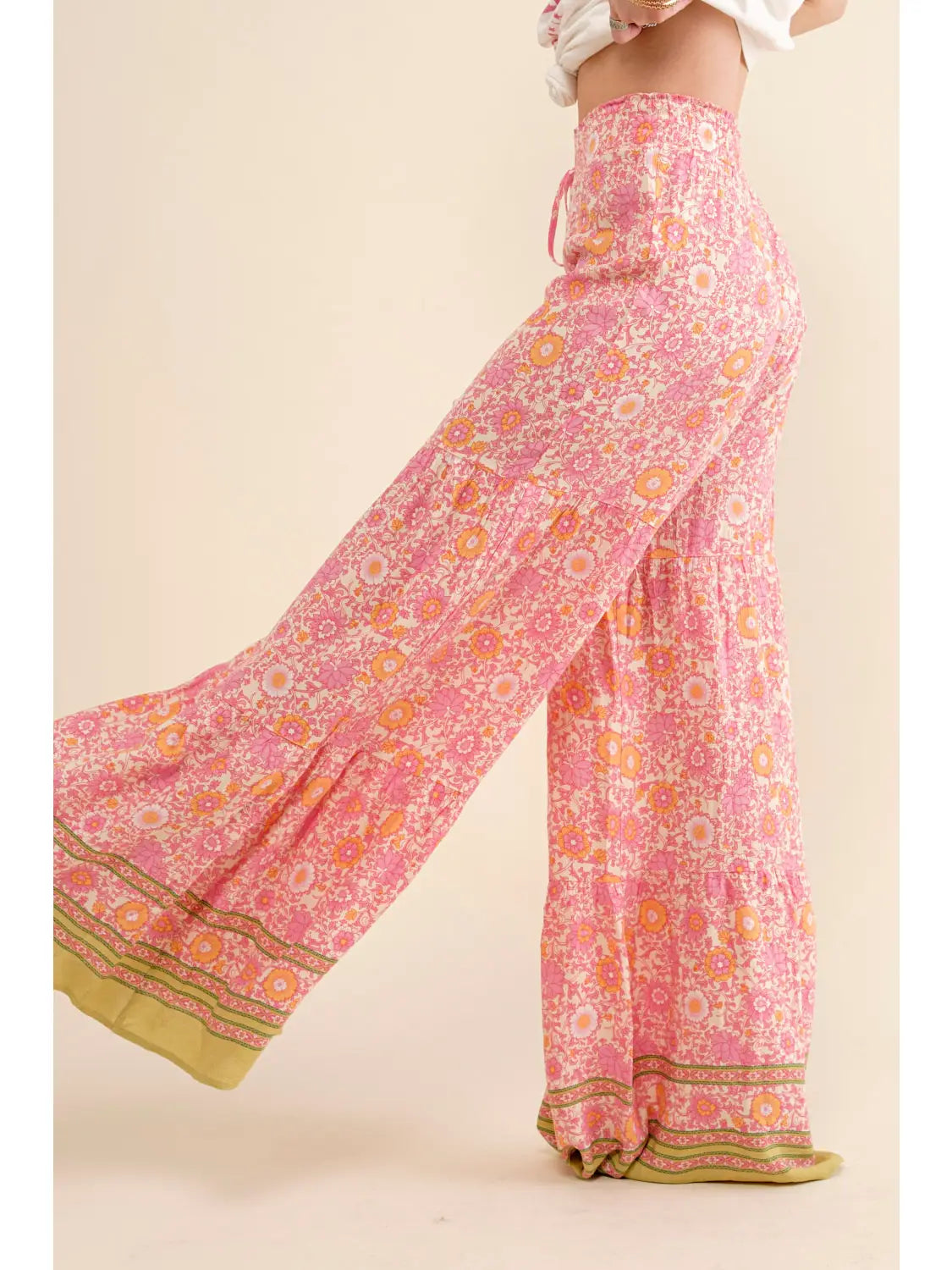 Hippie Day Wide Leg Palazzo Pant