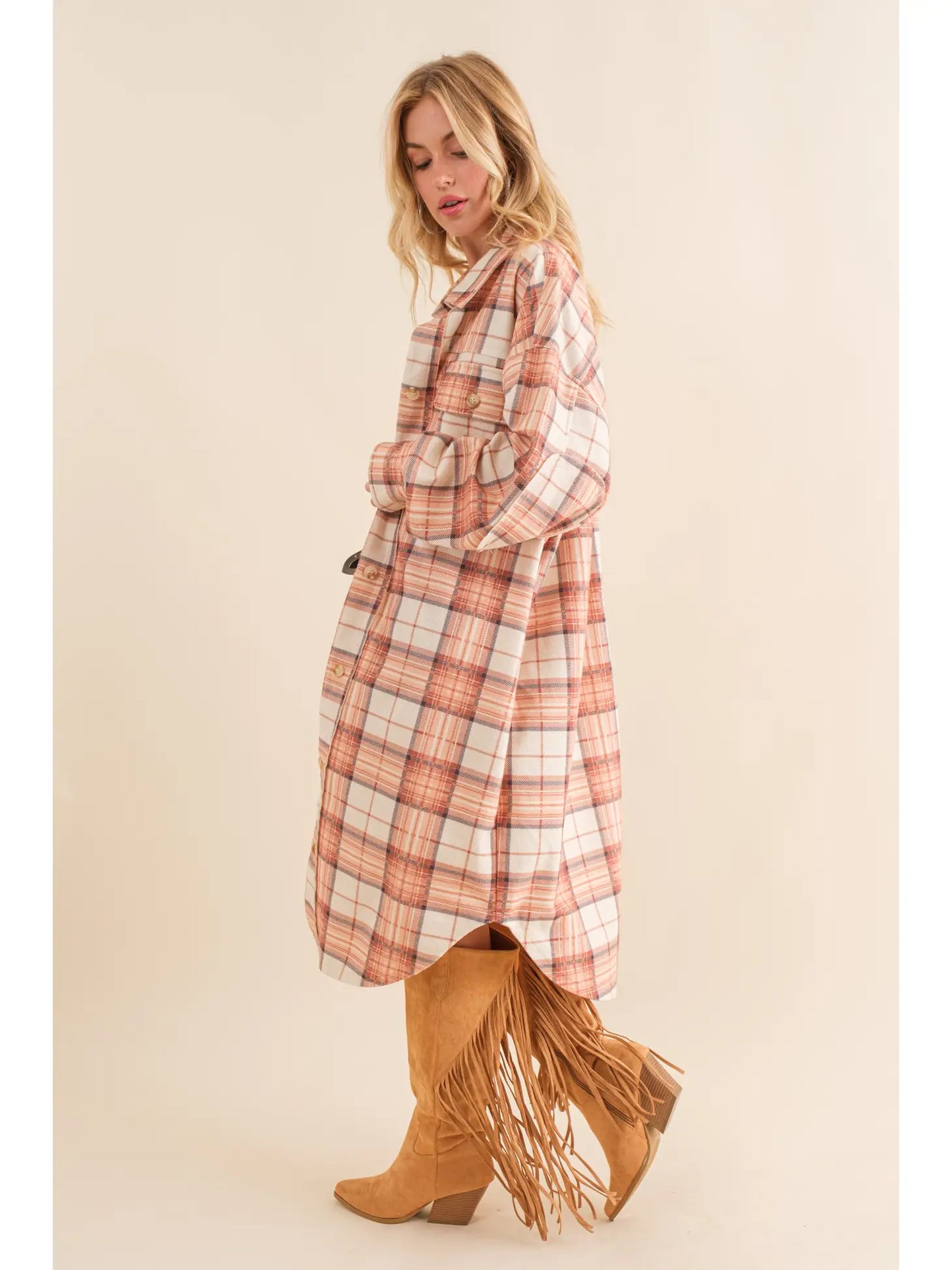 Jane Plaid Jacket