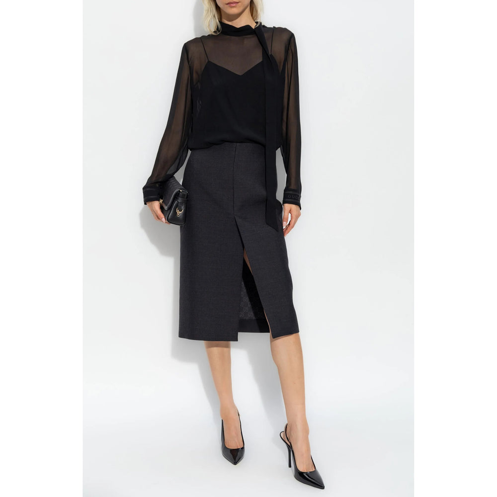 Gucci Grey Skirts - Pencil Skirts Women