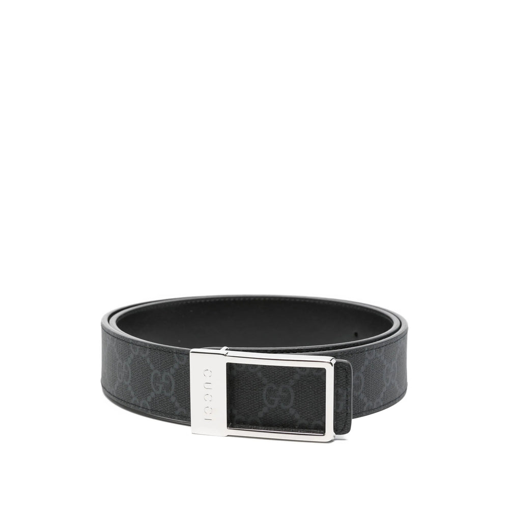 Gucci Black Belts Men