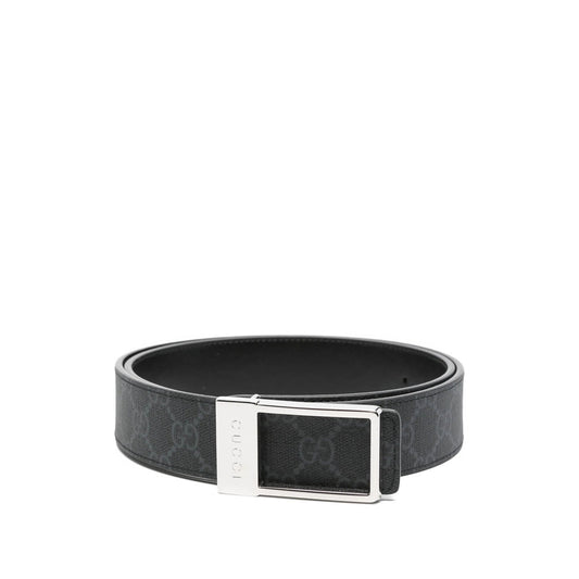 Gucci Black Belts Men