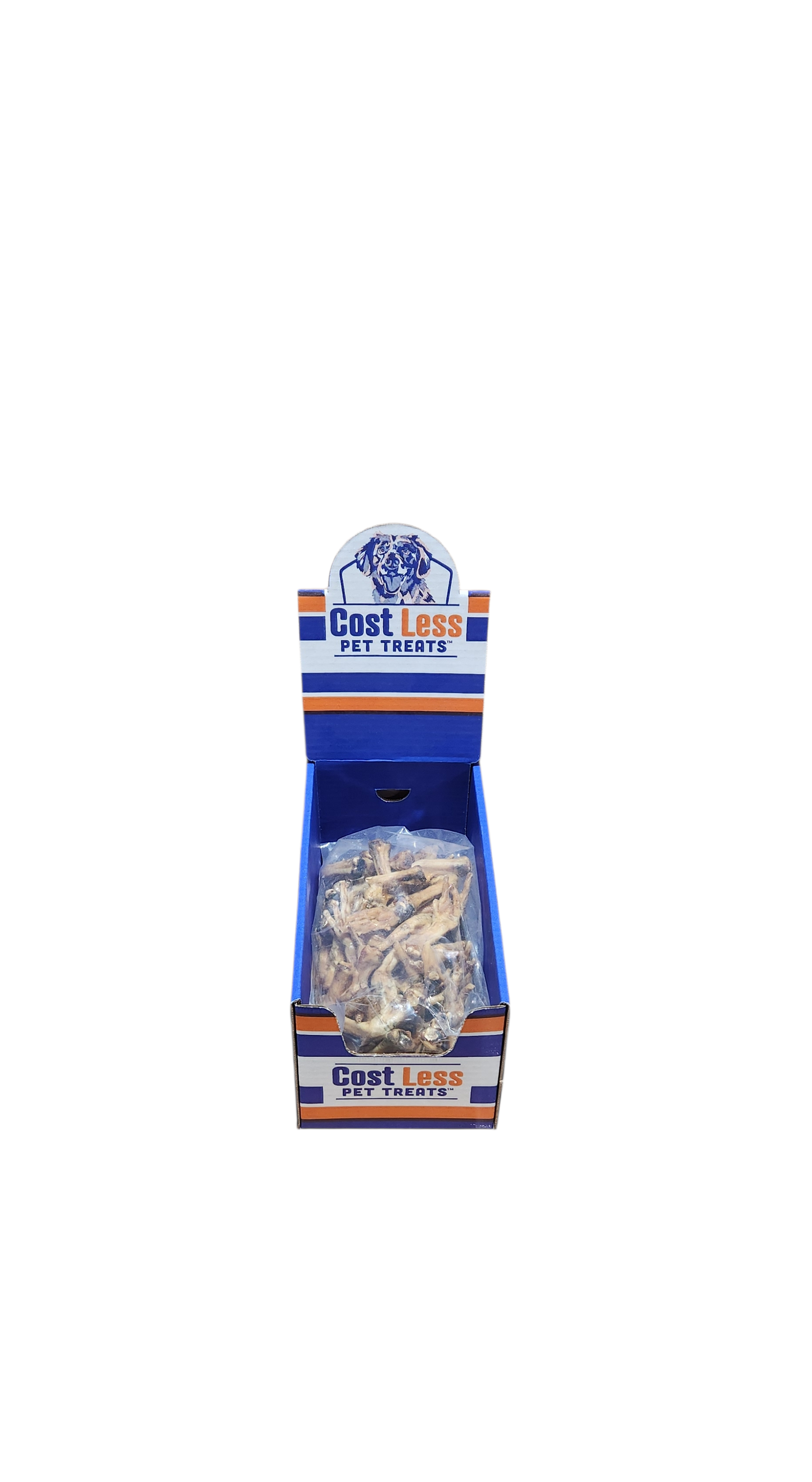 Cost Less Pet Treats - Chicken Feet Bulk - 50 ct.