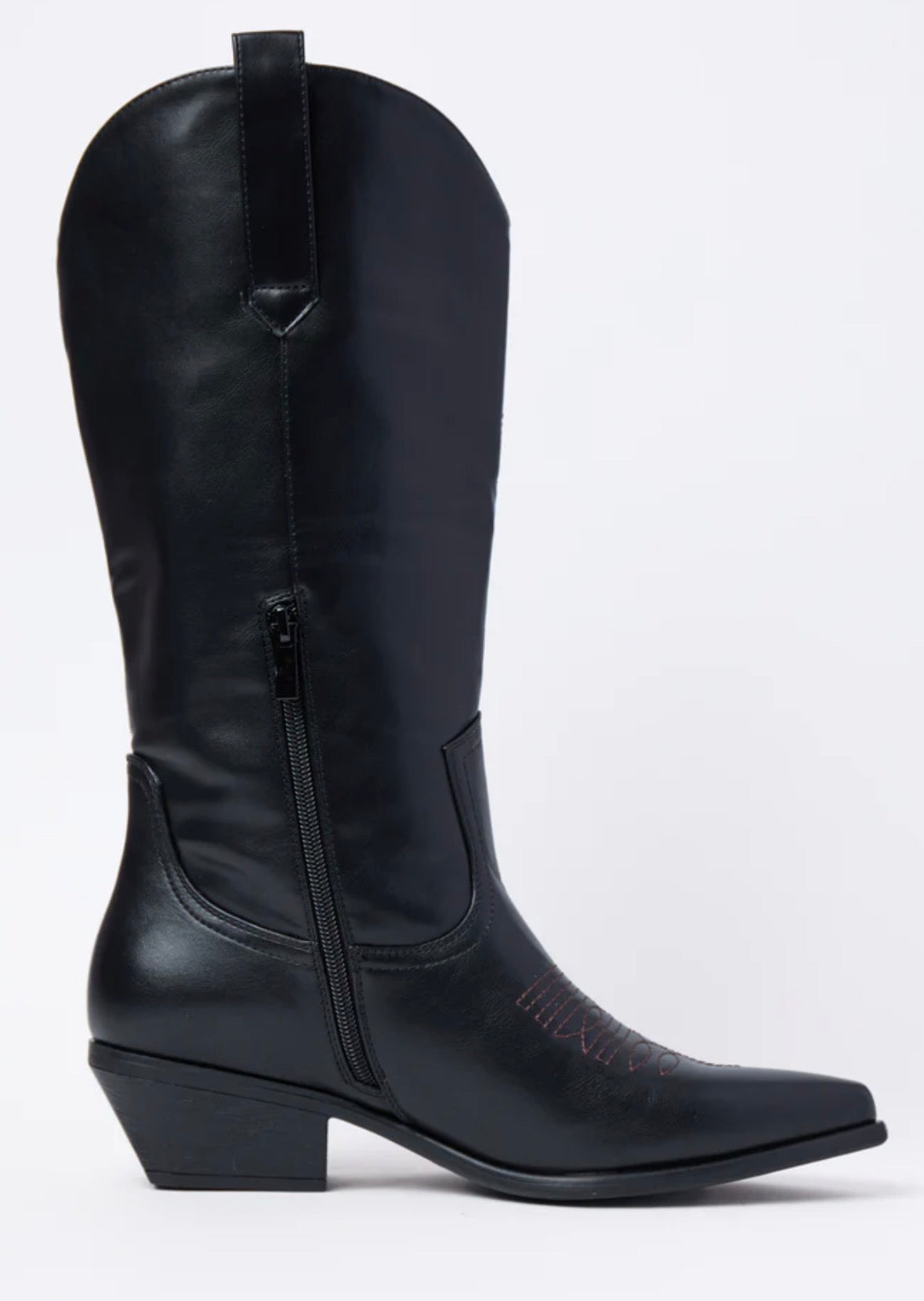 Willa Rose Black Cowboy Boots