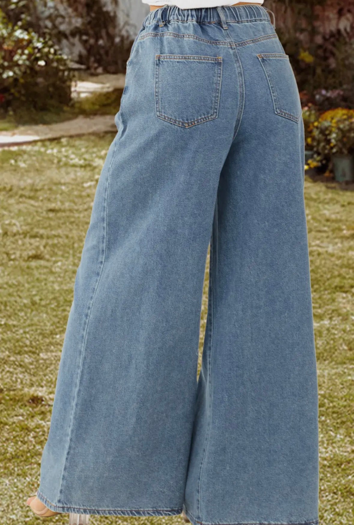 The Everyday Ease Wide-Leg Denim