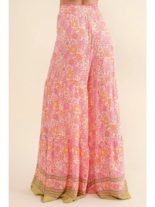 Hippie Day Wide Leg Palazzo Pant