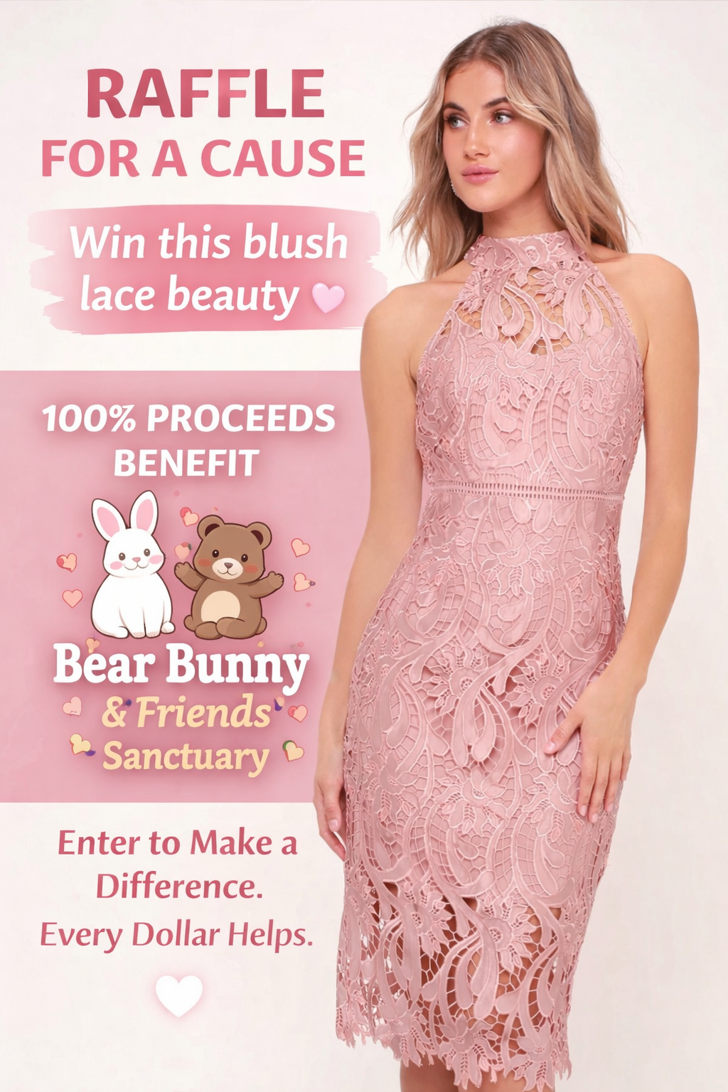 🐰RAFFLE FOR A CAUSE — $1 Donation Entry