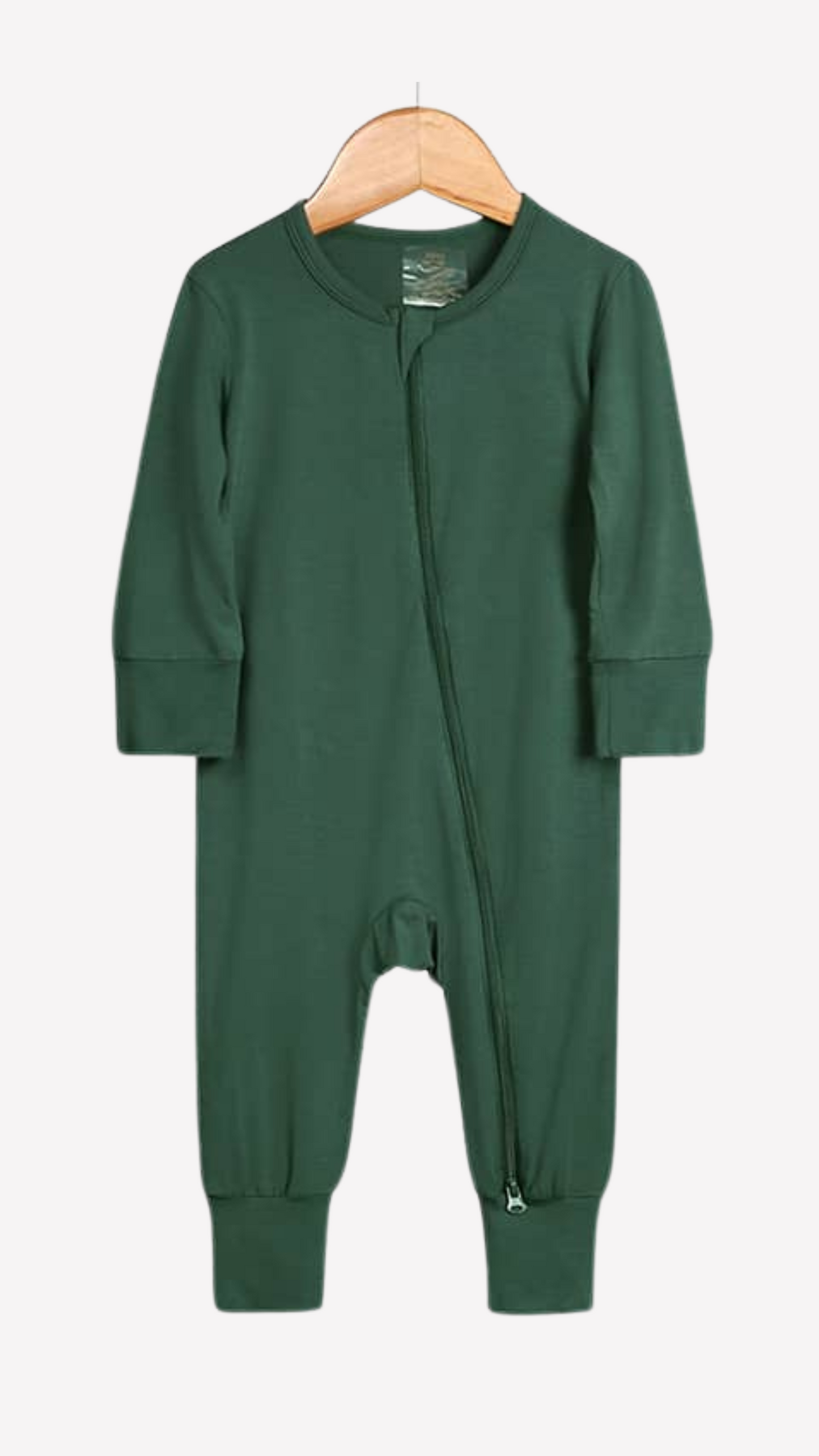 The Gentle Bodysuit In Forest Green